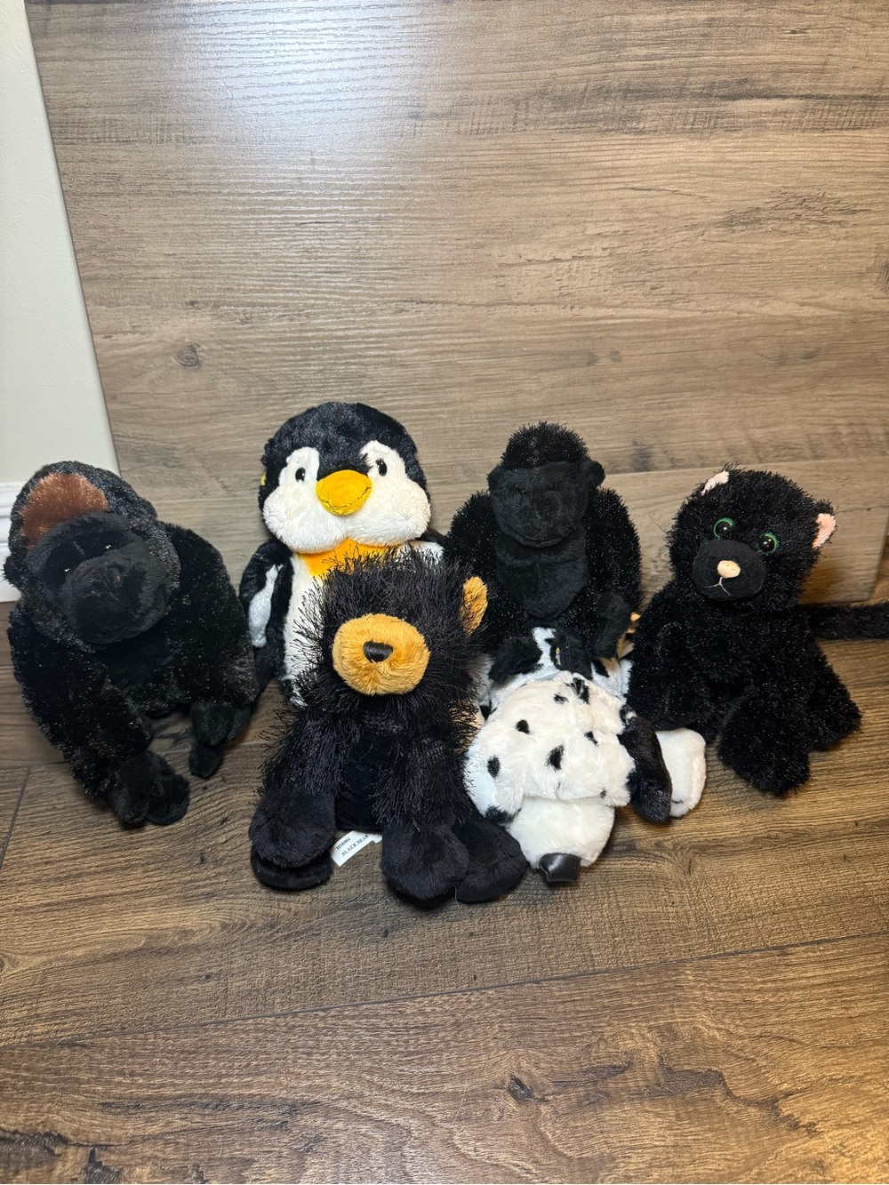 Vintage Ganz Webkinz Stuffed Animal Plush Bundle Lot of 6 Animals Bear Penguin